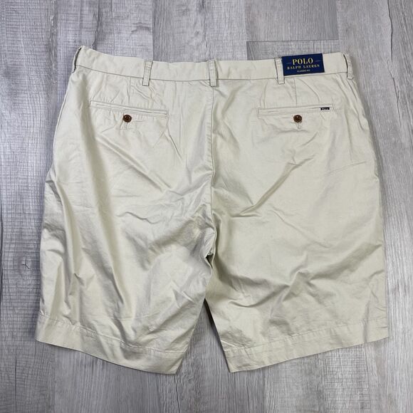 NWT's Polo Ralph Lauren Stretch Tan Shorts 9" Inseam Size 40 Golf Spring T - Picture 8 of 8